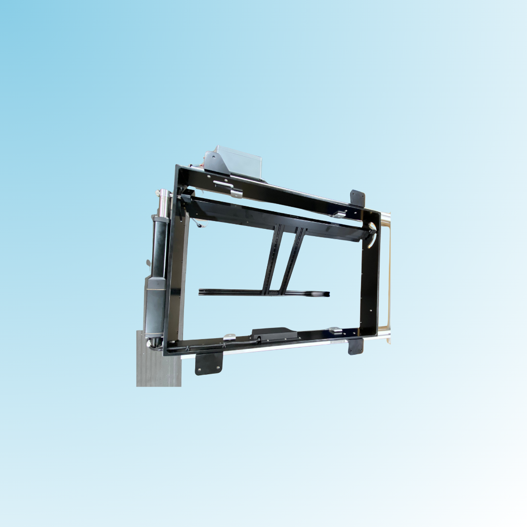 Drop-Down TV Mount for 32” Screens 24VDC with Extension; DEC-DDTV32-24