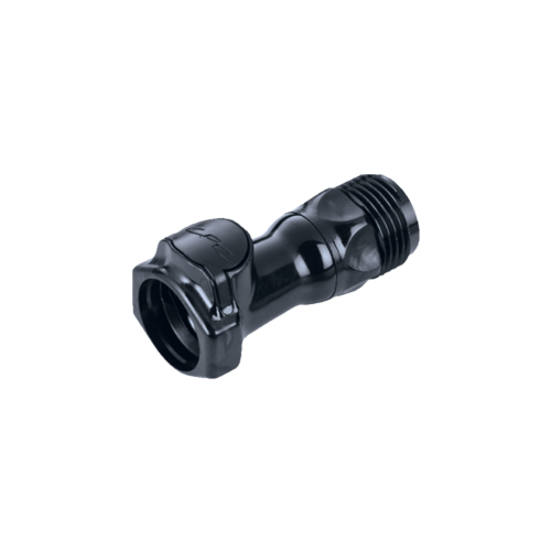 Female Coupler with Male Garden Hose Thread, DECMMGHB
