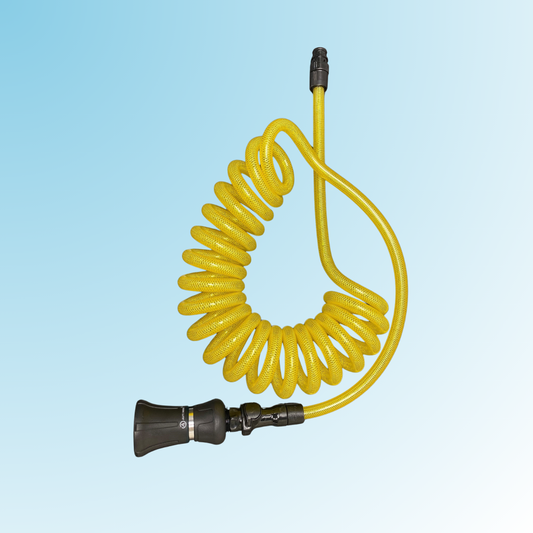 Washdown Hose Assembly, 15' Yellow, DECMHA15Y