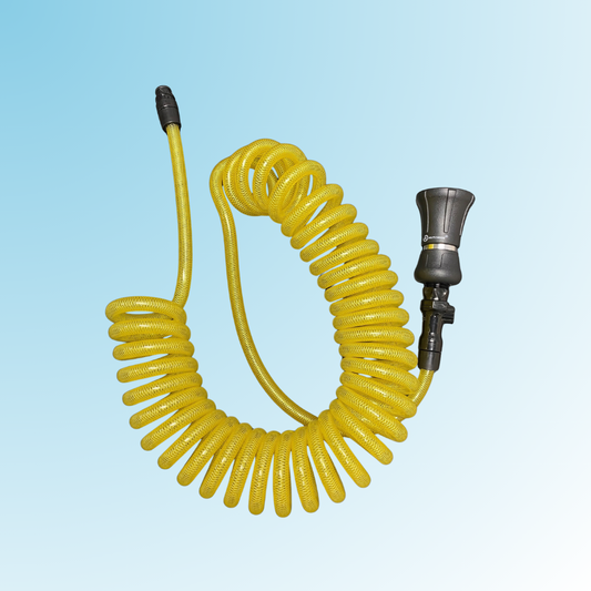 Washdown Hose Assembly, 25' Yellow, DECMHA25Y
