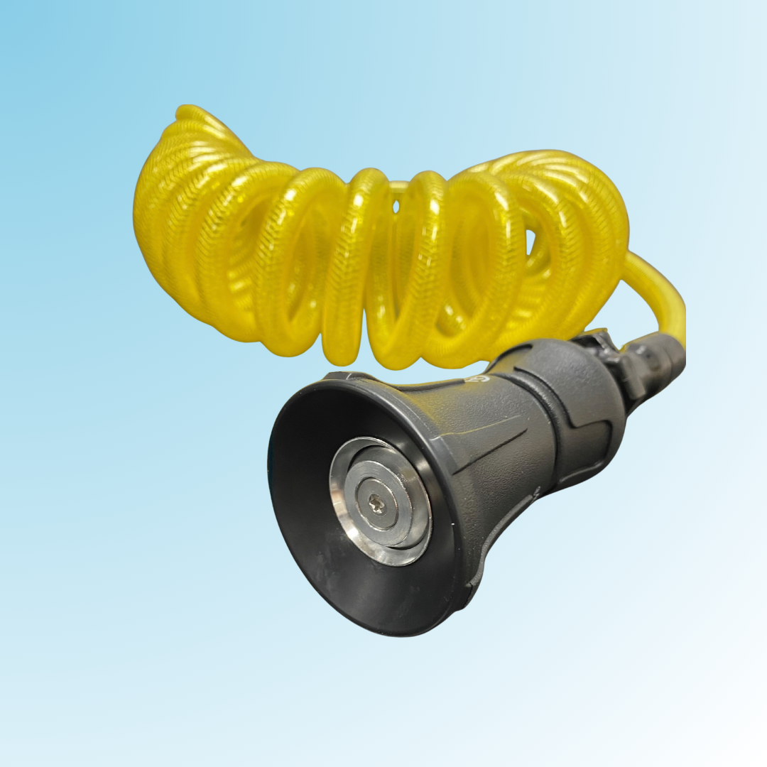 Washdown Hose Assembly, 25' Yellow, DECMHA25Y