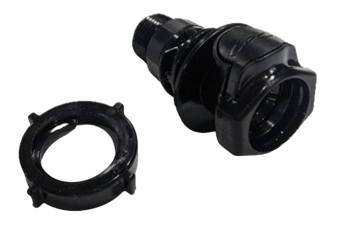 Female Coupler Bulkhead Mounted on Boat, DECMPMB