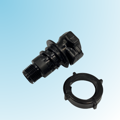Female Coupler Bulkhead Mounted on Boat, DECMPMB