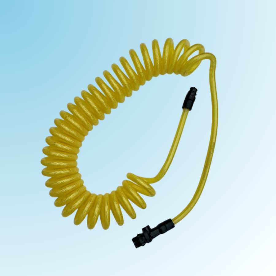 Washdown Hose Assembly, 25' Yellow, DECMHA25Y