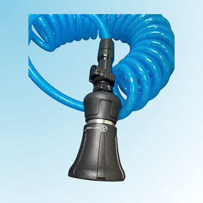 Washdown Hose Assembly, 25' Blue, DECMHA25B