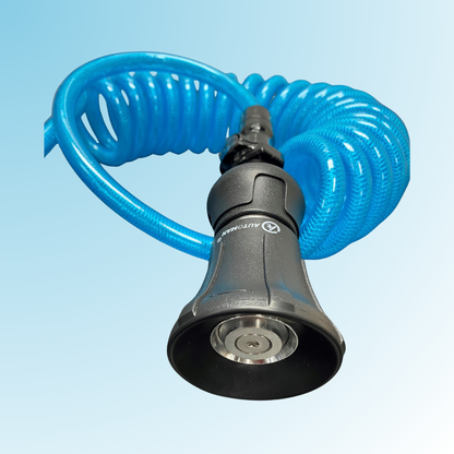 Washdown Hose Assembly, 25' Blue, DECMHA25B